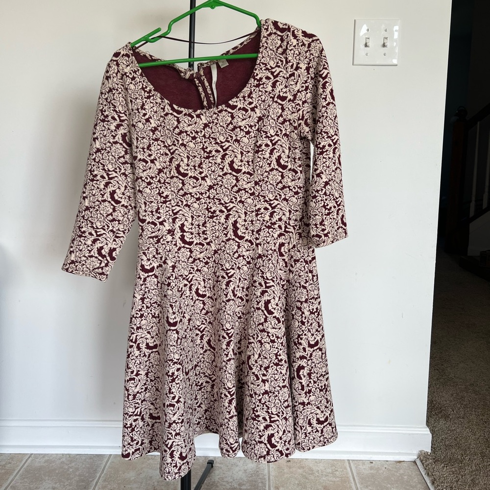 Lauren Conrad patterned dress